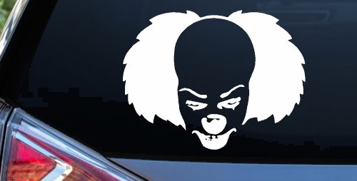 Pennywise the It Clown Sci Fi Car or Truck Window Decal Sticker