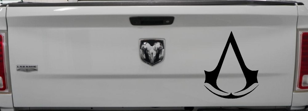 Assassin’s Creed Symbol Sci Fi Car or Truck Window Decal Sticker
