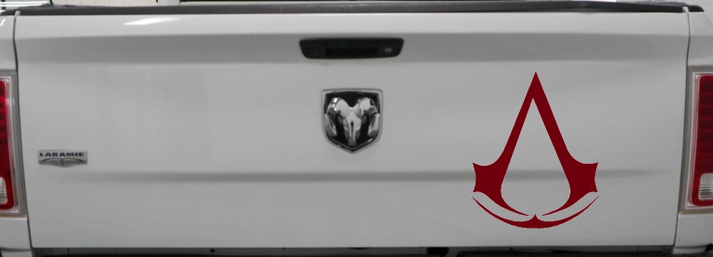 Assassin’s Creed Symbol Sci Fi Car or Truck Window Decal Sticker