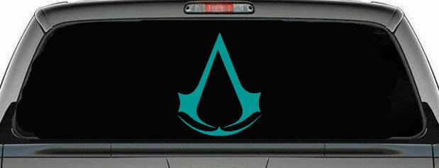 Assassin’s Creed Symbol Sci Fi Car or Truck Window Decal Sticker