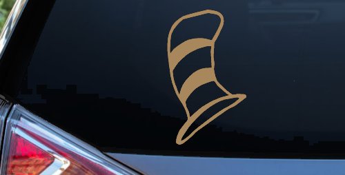 Dr Seuss Cat in the Hat Cartoons Car or Truck Window Decal Sticker