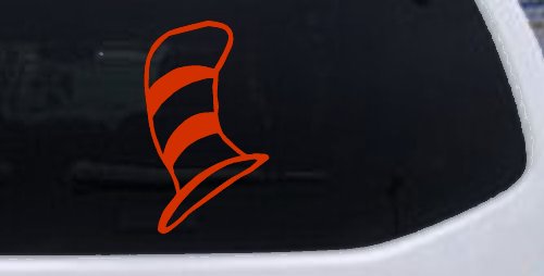 Dr Seuss Cat in the Hat Cartoons Car or Truck Window Decal Sticker