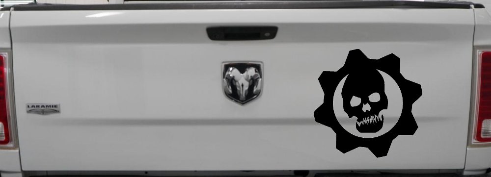 Gears of War Crimson Omen Car or Truck Window Decal Sticker