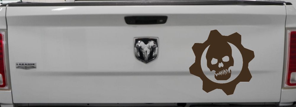 Gears of War Crimson Omen Car or Truck Window Decal Sticker