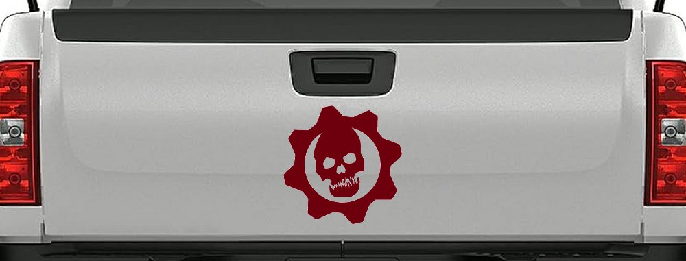 Gears of War Crimson Omen Car or Truck Window Decal Sticker