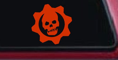 Gears of War Crimson Omen Car or Truck Window Decal Sticker