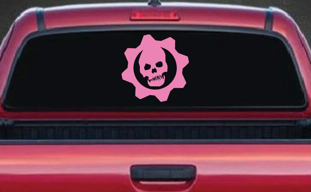 Gears of War Crimson Omen Car or Truck Window Decal Sticker