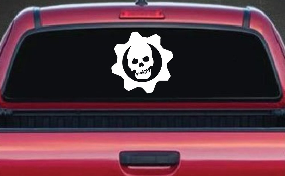 Gears of War Crimson Omen Car or Truck Window Decal Sticker