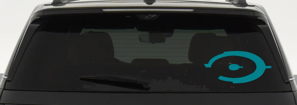 Halo Sci Fi Car or Truck Window Decal Sticker
