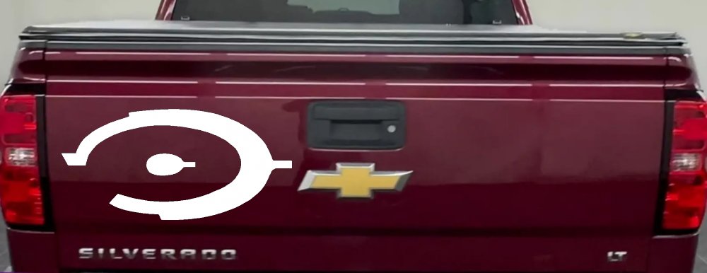 Halo Sci Fi Car or Truck Window Decal Sticker