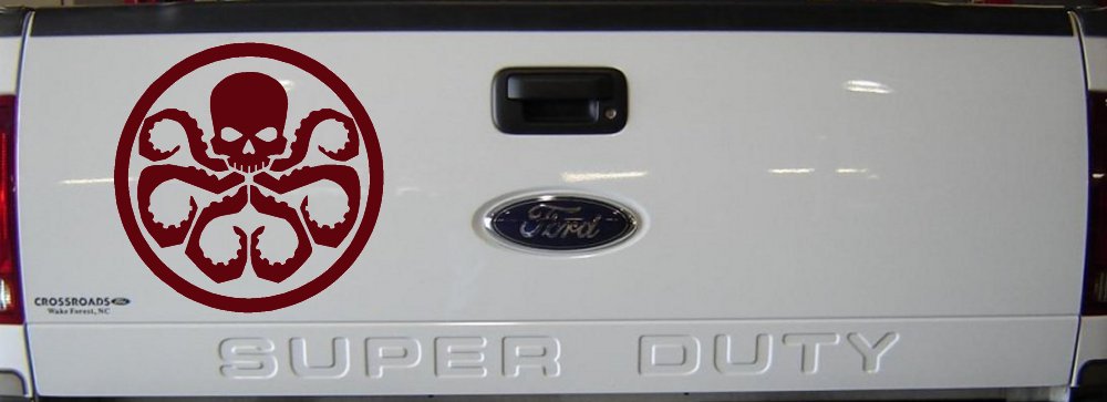 Hydra Sci Fi Car or Truck Window Decal Sticker