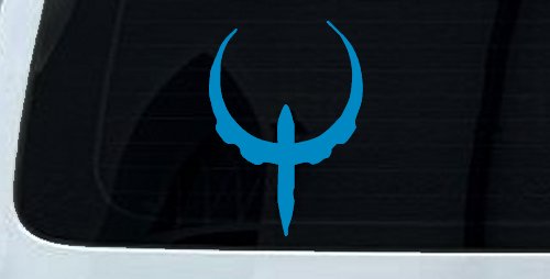 Quake Logo Sci Fi Car or Truck Window Decal Sticker