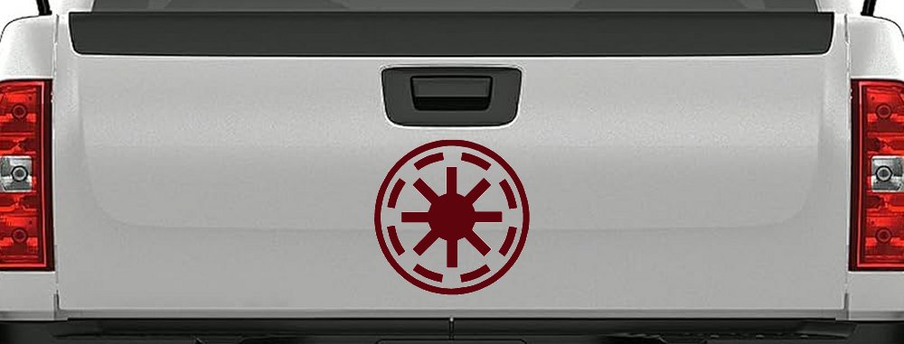 Star Wars Galactic Republic Symbol Logo Sci Fi Car or Truck Window Decal Sticker