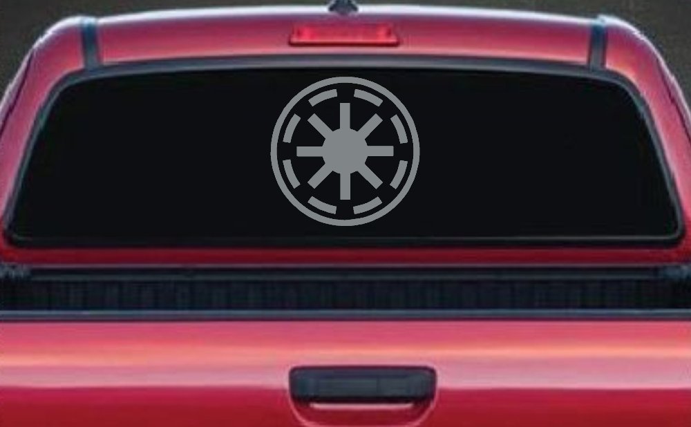 Star Wars Galactic Republic Symbol Logo Sci Fi Car or Truck Window Decal Sticker
