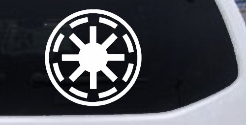 Star Wars Galactic Republic Symbol Logo Sci Fi Car or Truck Window Decal Sticker