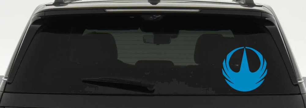 Star Wars Rogue One Symbol Logo Sci Fi Car or Truck Window Decal Sticker