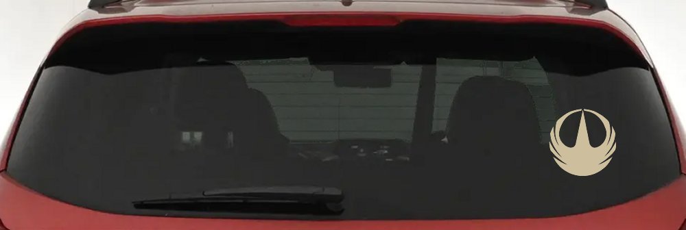 Star Wars Rogue One Symbol Logo Sci Fi Car or Truck Window Vinyl Decal Sticker (Desert Sand)