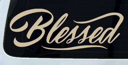 Blessed Christian Car or Truck Window Decal Sticker