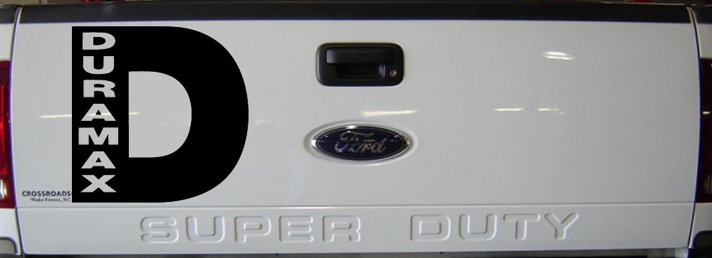 Duramax Diesel D  Car or Truck Window Decal Sticker