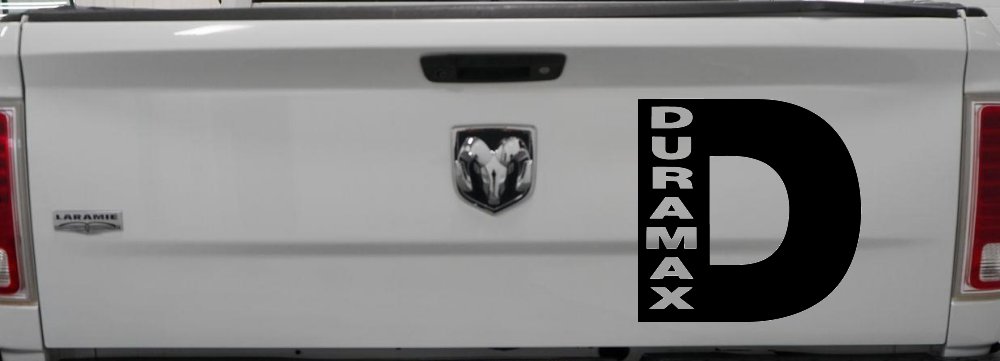 Duramax Diesel D  Car or Truck Window Decal Sticker