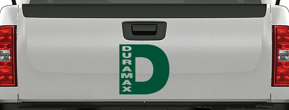 Duramax Diesel D  Car or Truck Window Decal Sticker