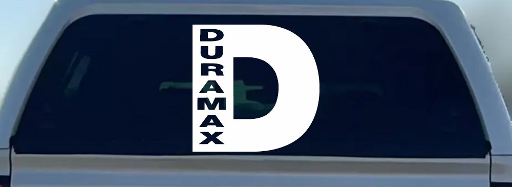 Duramax Diesel D  Car or Truck Window Decal Sticker