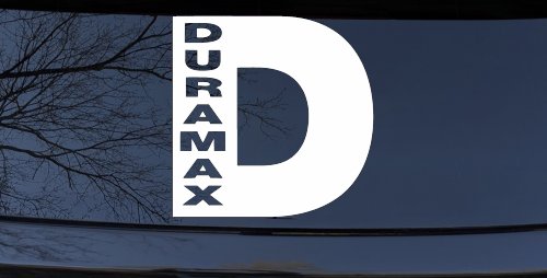 Duramax Diesel D  Car or Truck Window Decal Sticker