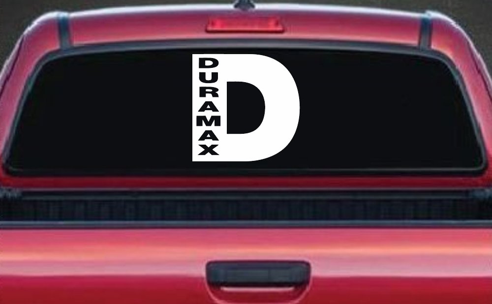 Duramax Diesel D  Car or Truck Window Decal Sticker