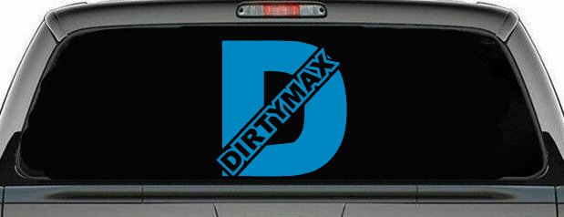 Duramax Diesel Big D Dirtymax Off Road Car or Truck Window Decal Sticker