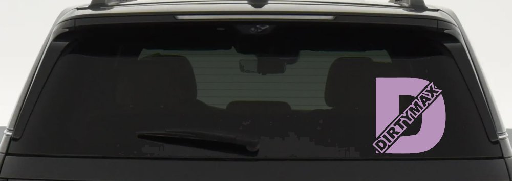 Duramax Diesel Big D Dirtymax Off Road Car or Truck Window Decal Sticker (Lilac)