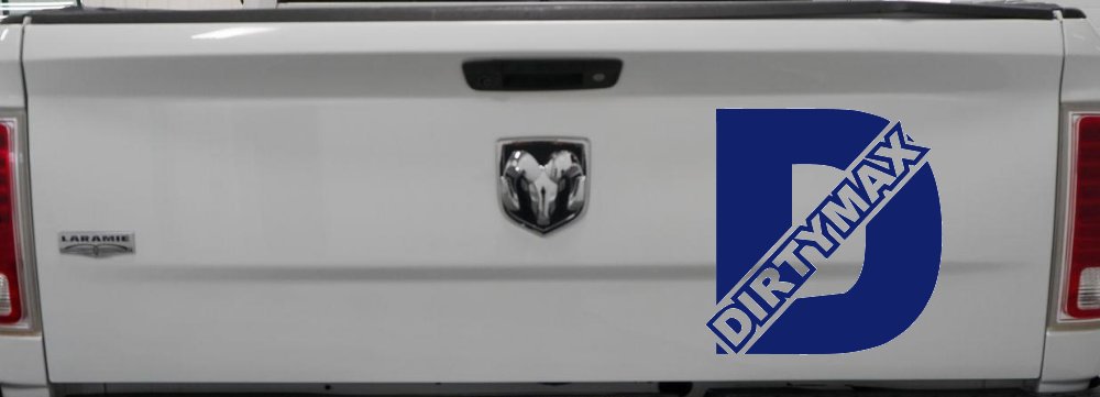 Duramax Diesel Big D Dirtymax Off Road Car or Truck Window Decal Sticker