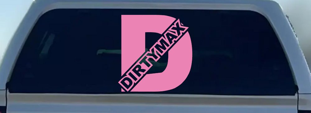 Duramax Diesel Big D Dirtymax Off Road Car or Truck Window Decal Sticker