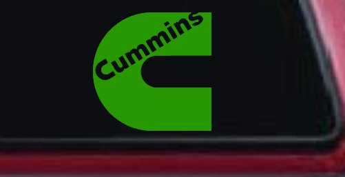 Cummins Diesel Big C Off Road Car or Truck Window Decal Sticker