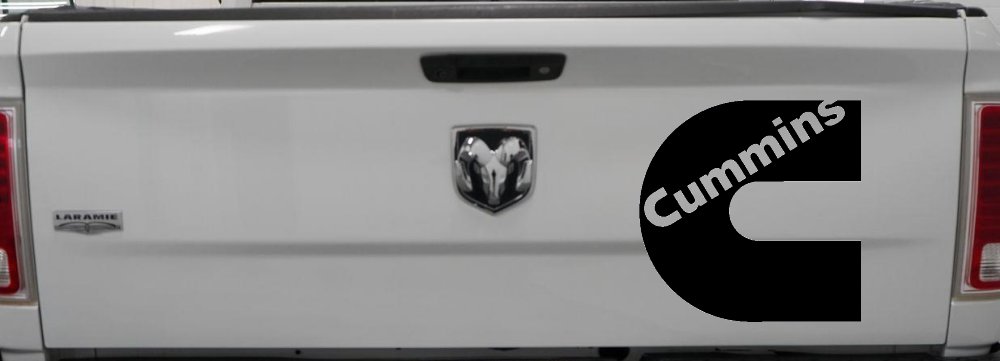 Cummins Diesel Big C Off Road Car or Truck Window Decal Sticker