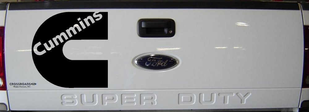 Cummins Diesel Big C Off Road Car or Truck Window Decal Sticker