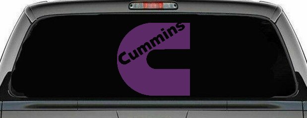 Cummins Diesel Big C Off Road Car or Truck Window Decal Sticker