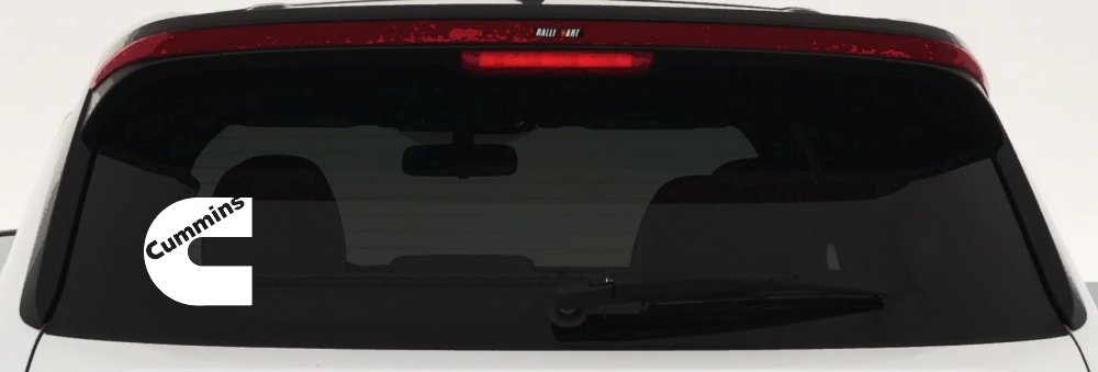 Cummins Diesel Big C Off Road Car or Truck Window Decal Sticker