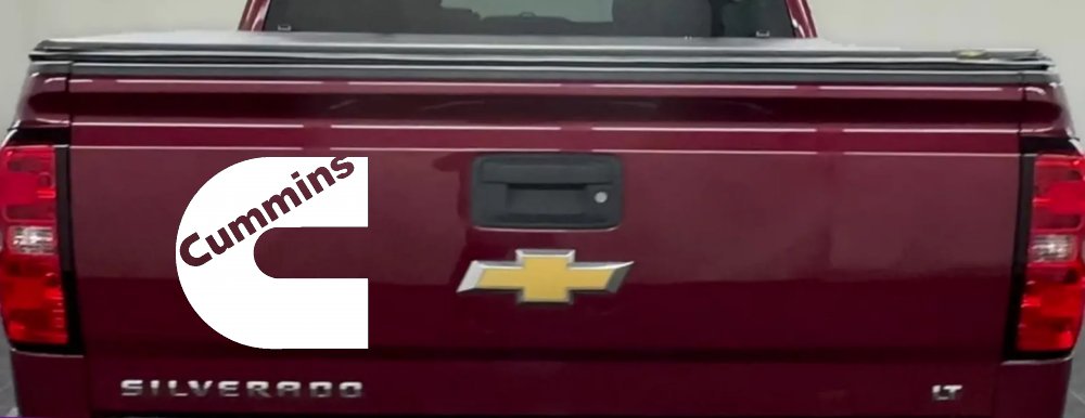 Cummins Diesel Big C Off Road Car or Truck Window Decal Sticker