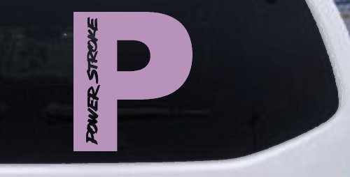 Powerstroke Diesel Big P Off Road Car or Truck Window Decal Sticker