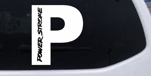 Powerstroke Diesel Big P Off Road Car or Truck Window Decal Sticker