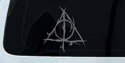 Deathly Hallows Sci Fi Car or Truck Window Decal Sticker