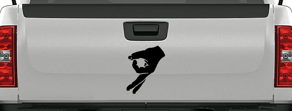 Funny Circle Game Hand Car or Truck Window Decal Sticker