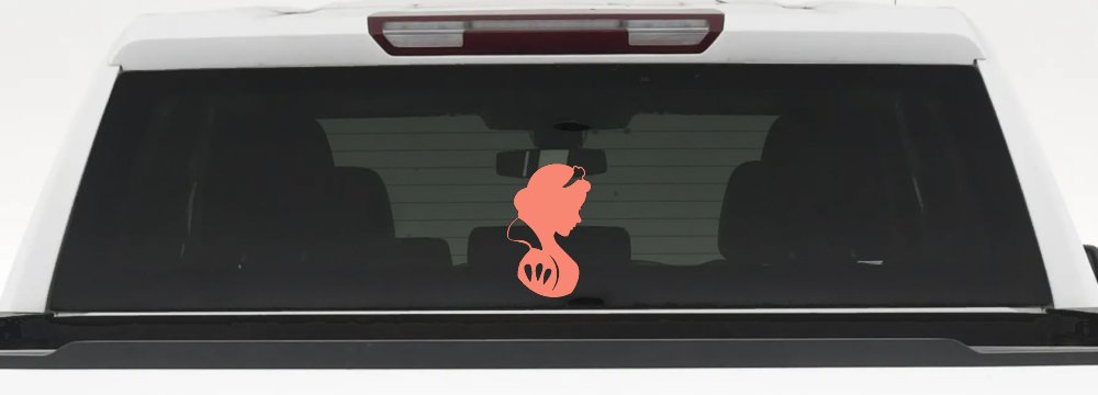 Snow White Princess Car or Truck Window Decal Sticker