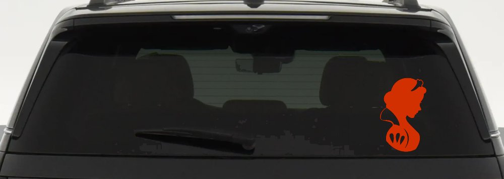 Snow White Princess Car or Truck Window Decal Sticker
