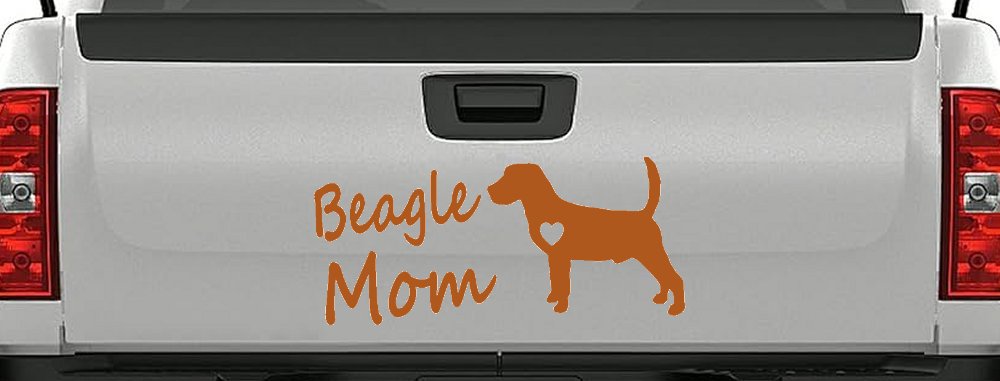 Beagle Mom Dog Car or Truck Window Decal Sticker