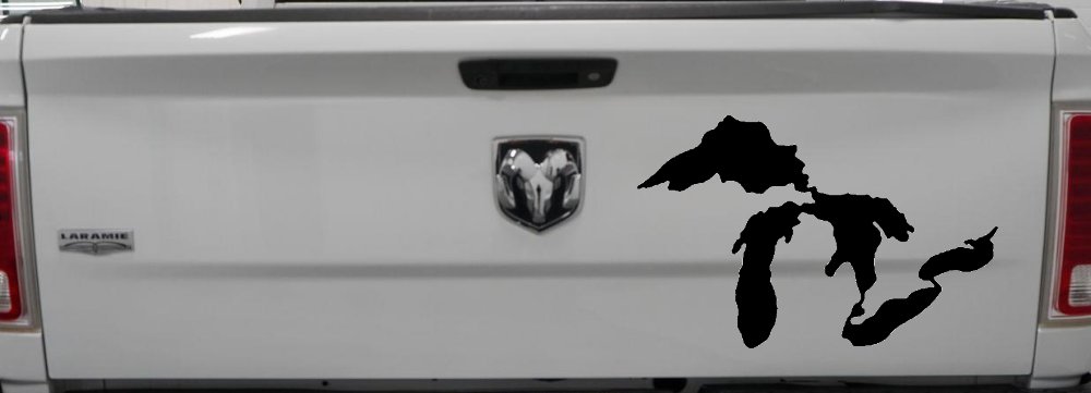Great Lakes Car or Truck Window Decal Sticker