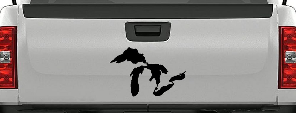 Great Lakes Car or Truck Window Decal Sticker