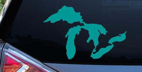 Great Lakes Car or Truck Window Decal Sticker