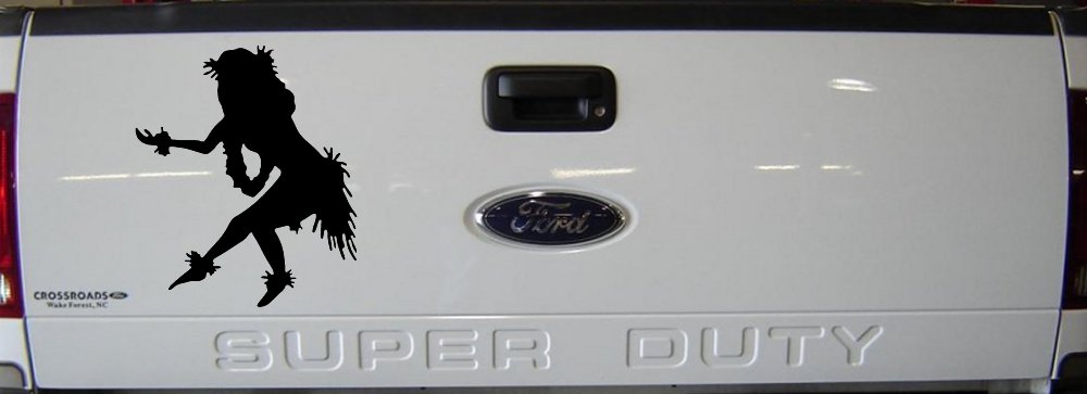 Hula Girl Dancing Car or Truck Window Decal Sticker