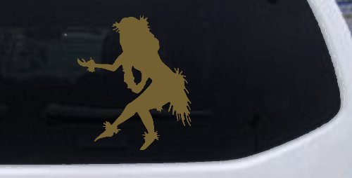 Hula Girl Dancing Car or Truck Window Decal Sticker
